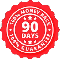 Dentavim Money Back Guarantee Seal